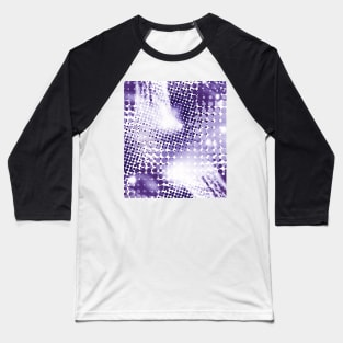 Pop Art Polka Dot with Texture Baseball T-Shirt